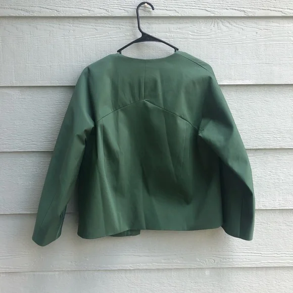 COS NWT Green Cropped Blazer | 6 - Picture 9 of 10